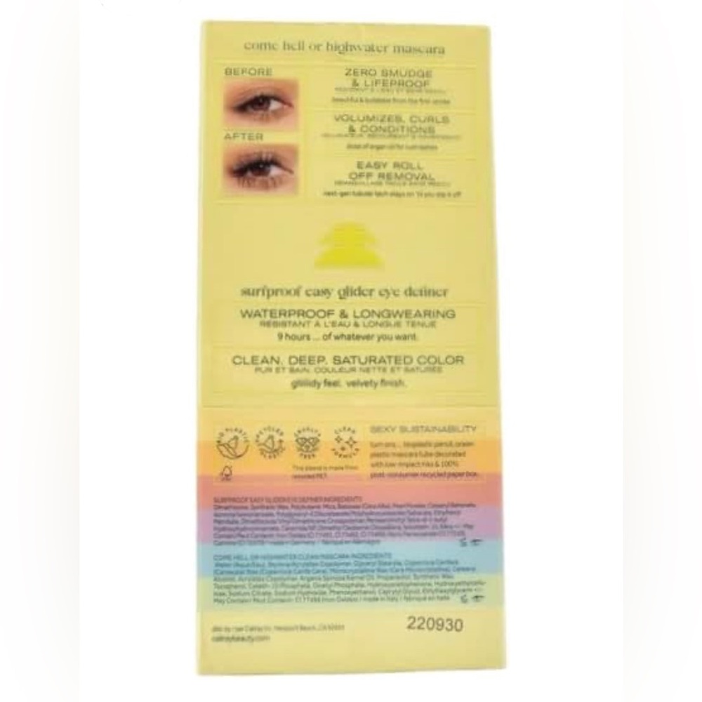Caliray Party Wave Mascara & Eyeliner Gift Set: Tubing Mascara & Eyeliner Pencil - Picture 2 of 7
